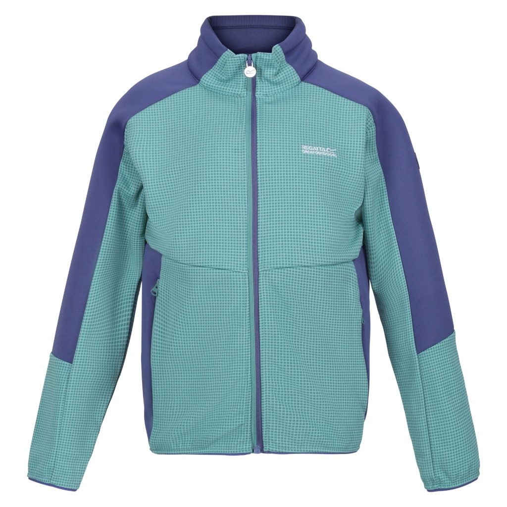 Polaire Zippé Enfant Regatta Highton - Mixte - Polyester - Pour Randonnée Et Plein Air
